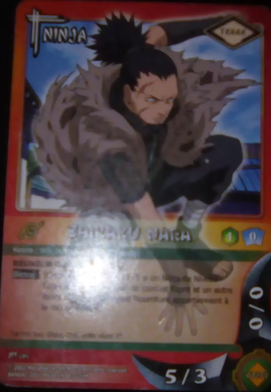 Cartes Naruto Série 05 - Un Nouveau Départ - Shikaku Nara
