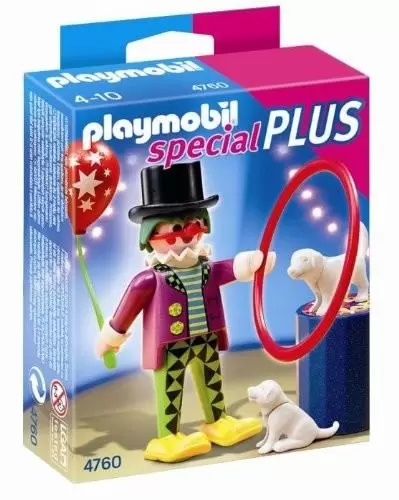 Theseus Enhed dø Clown with Dogs - Playmobil SpecialPlus 4760