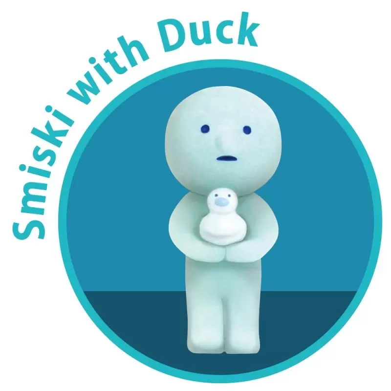 Smiski Bath - Smiski  with Duck