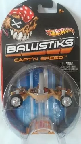 Mainline Hot Wheels - Ballistiks - Capt\'n Speed