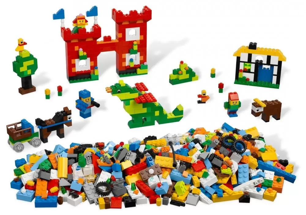 LEGO Classic: Boîte de construction bleue (10706) Toys