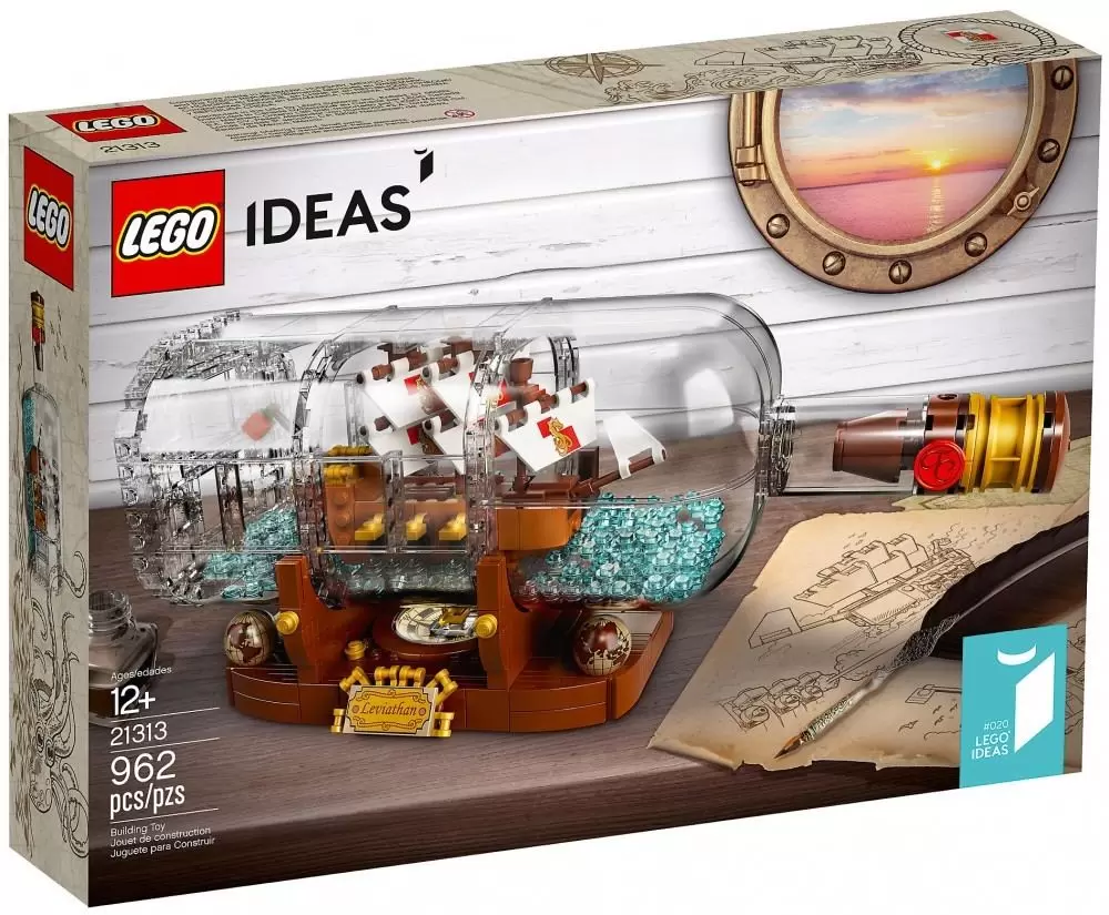 LEGO Ideas - Bateau dans une bouteille