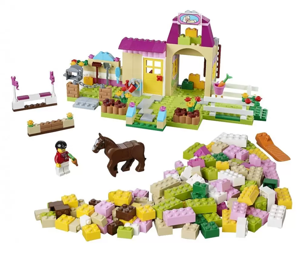 LEGO Juniors - Grande boîte du centre équestre