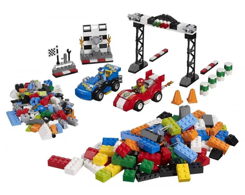 LEGO Juniors - Grande boîte du rallye automobile