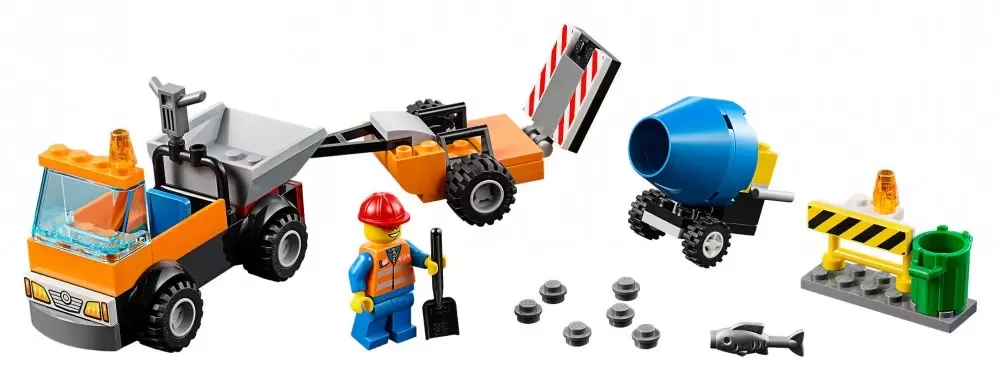 LEGO Juniors - Le camion de réparation des routes
