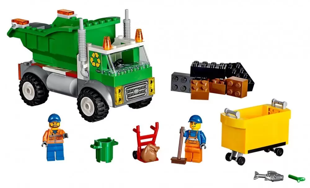 Le camion poubelle - LEGO Juniors 10680