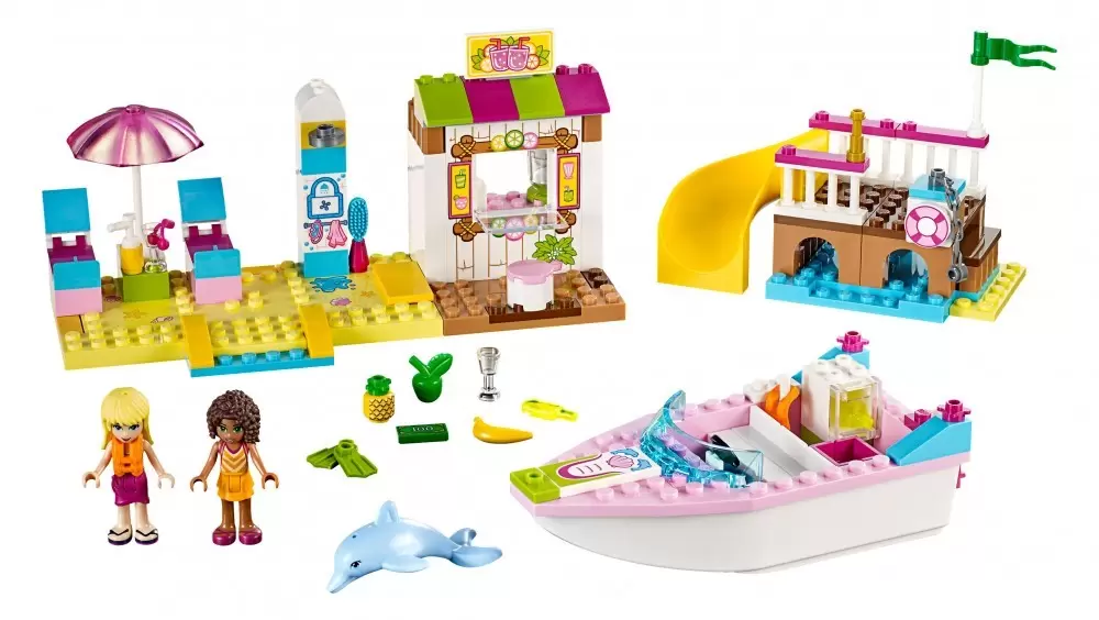 LEGO Juniors - Les vacances à la mer d\'Andréa et Stéphanie
