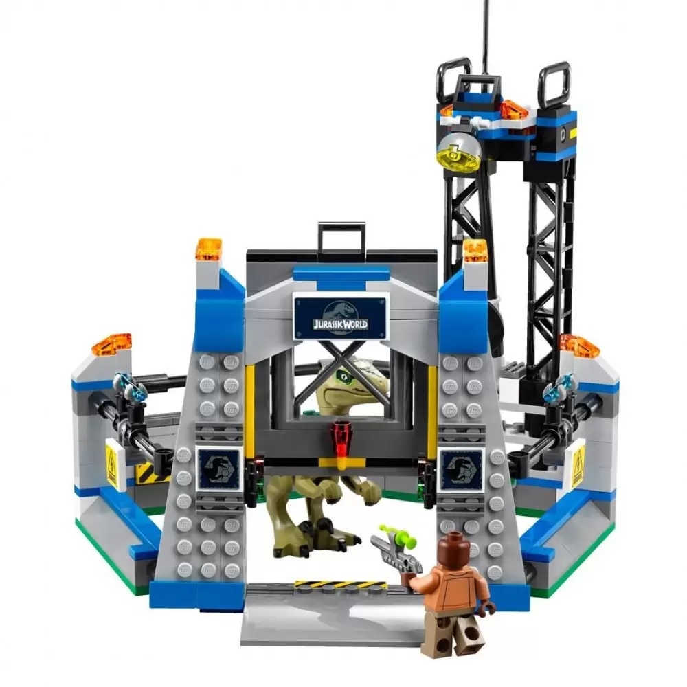Lego Jurassic World minifigura barry jw005 de set 75920 Raptor escape