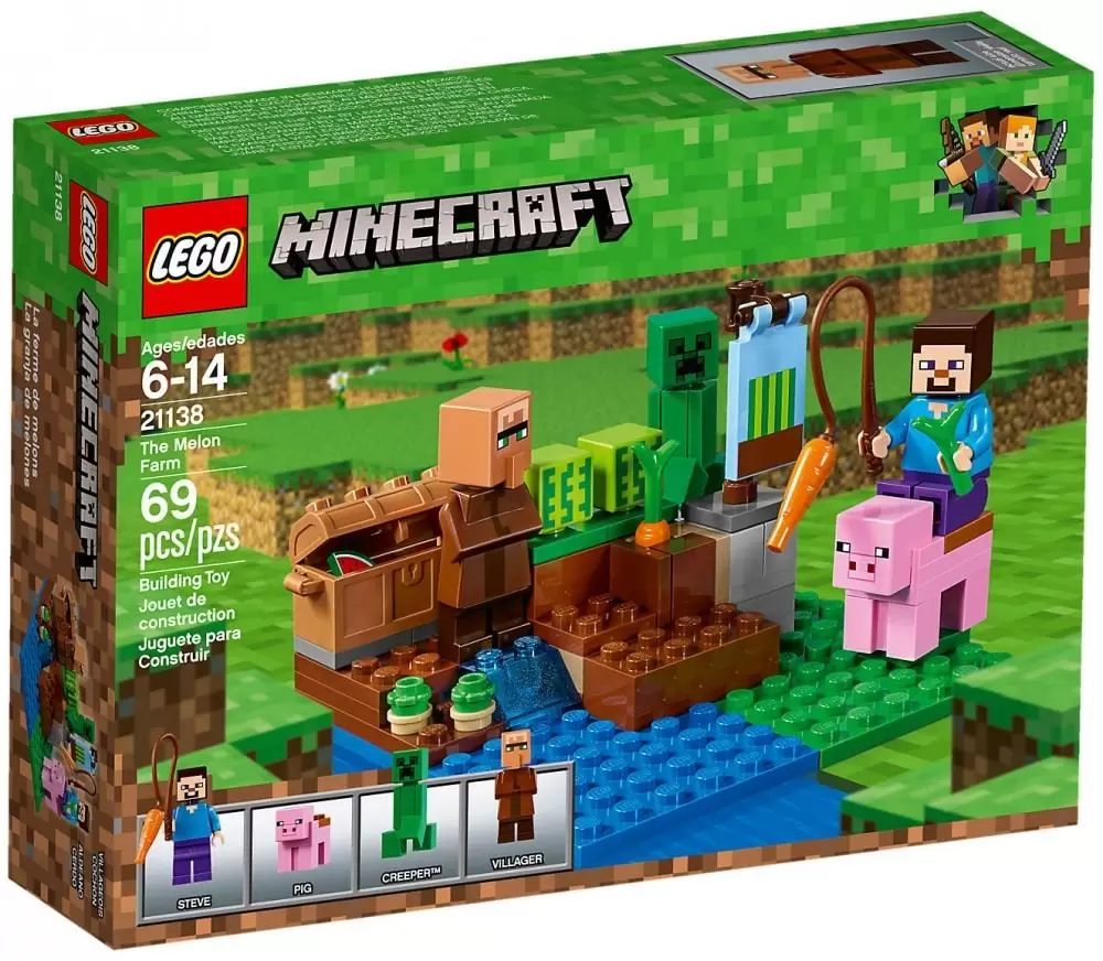 LEGO Minecraft - La culture de pastèques