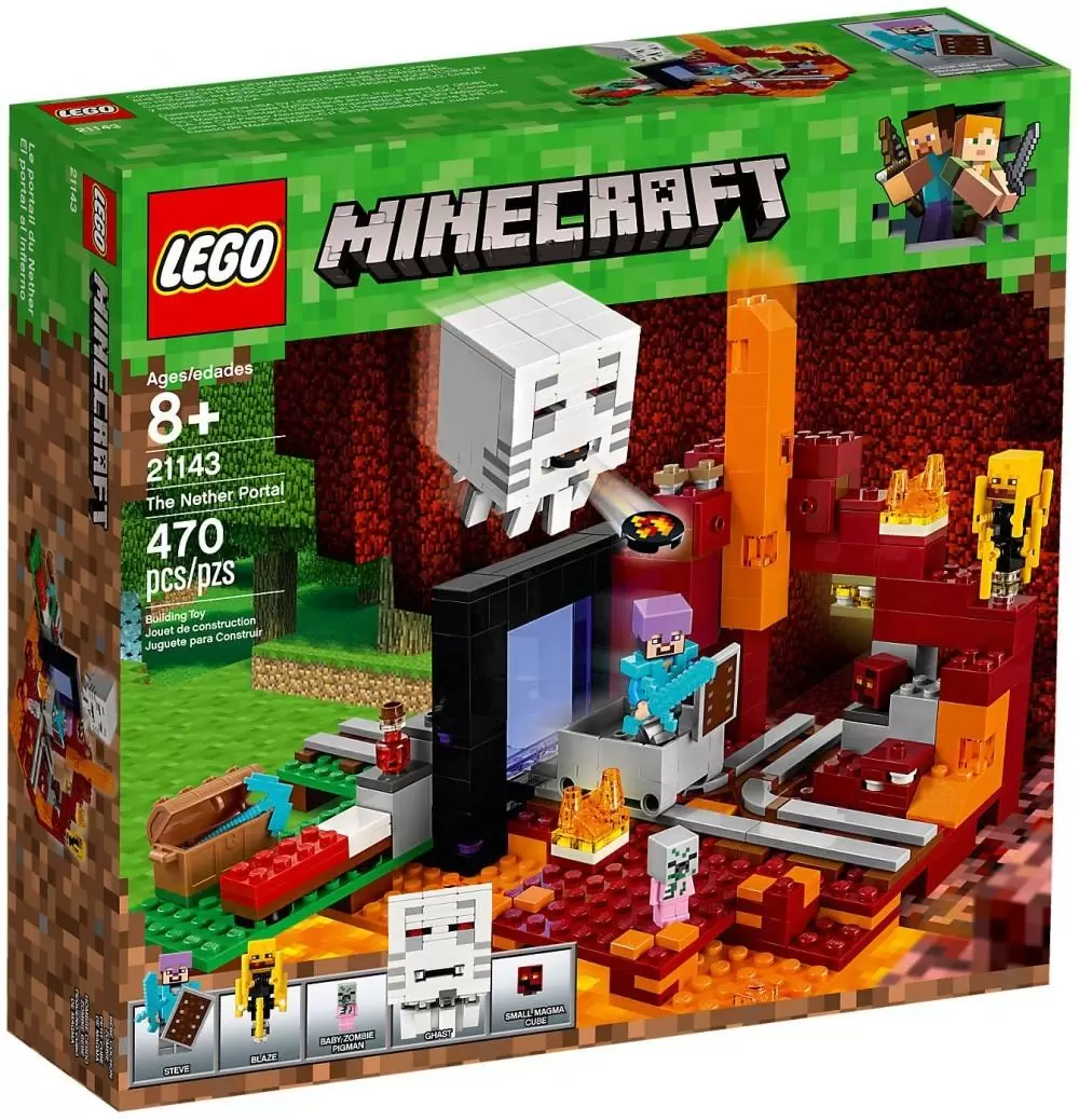 LEGO Minecraft - Le portail du Nether