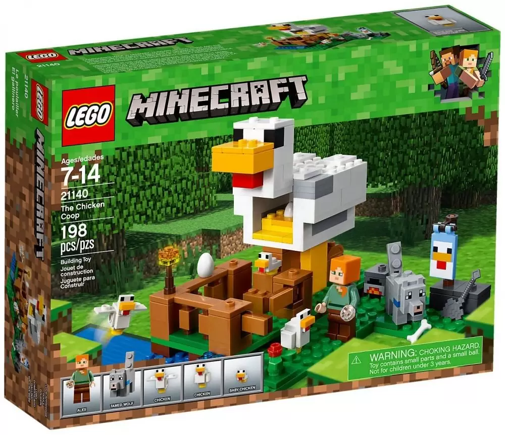 LEGO Minecraft - Le poulailler