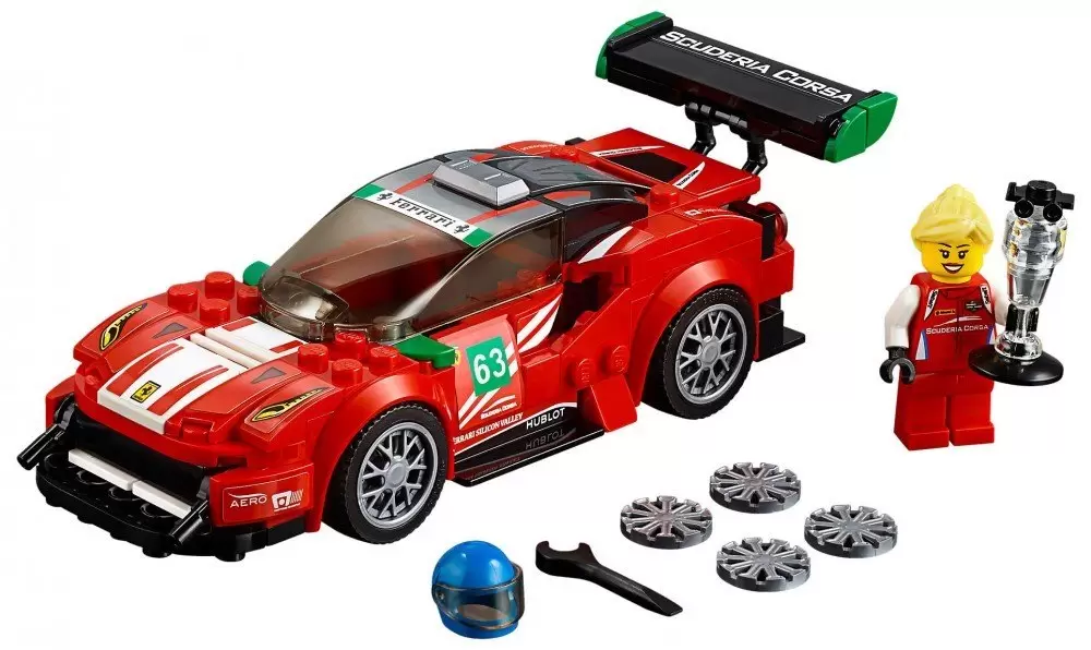 LEGO Speed Champions - Ferrari 488 GT3 “Scuderia Corsa”