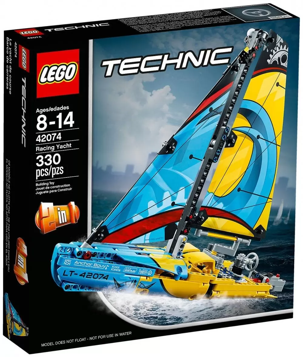 LEGO Technic - Le yacht de compétition