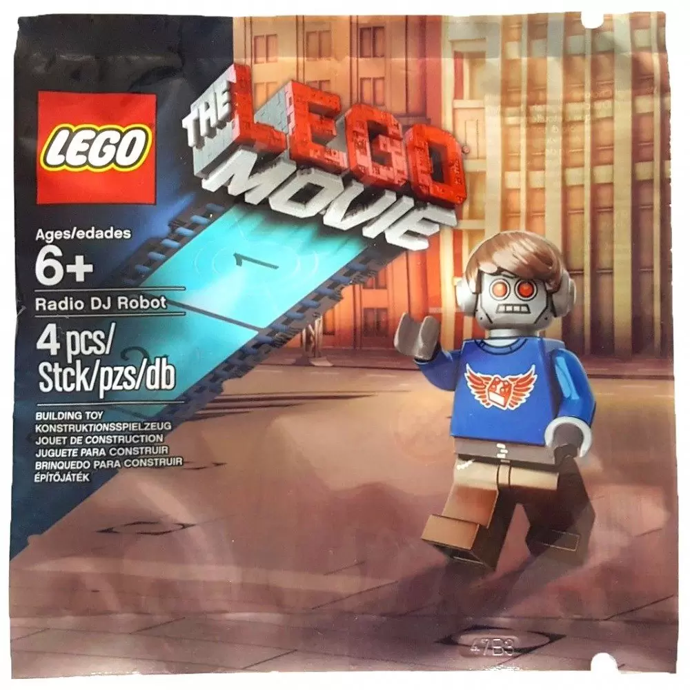 LEGO : The LEGO Movie - Radio DJ Robot