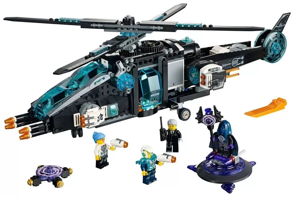 LEGO Ultra Agents - UltraCopter vs. AntiMatter