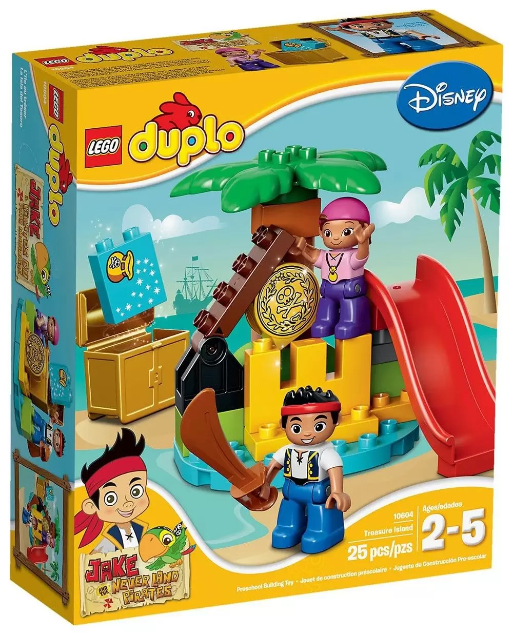 LEGO Duplo - Jake and the Never Land Pirates Treasure Isla