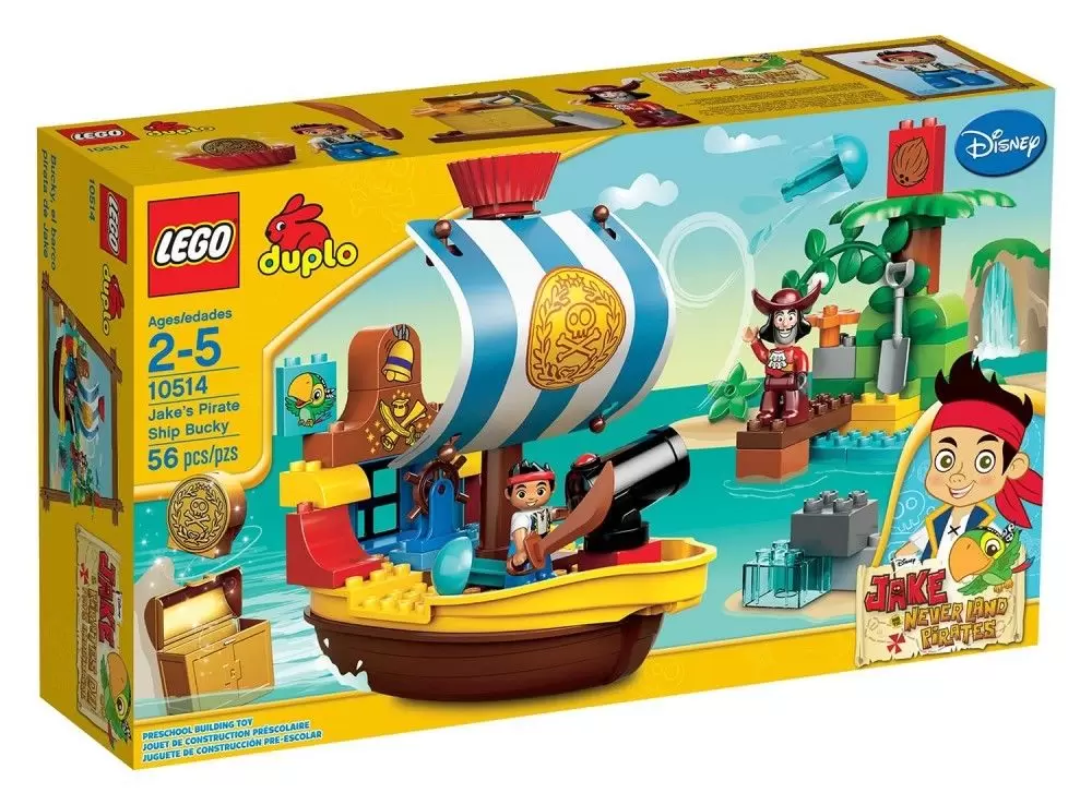 LEGO Duplo - Jake\'s Pirate Ship Bucky