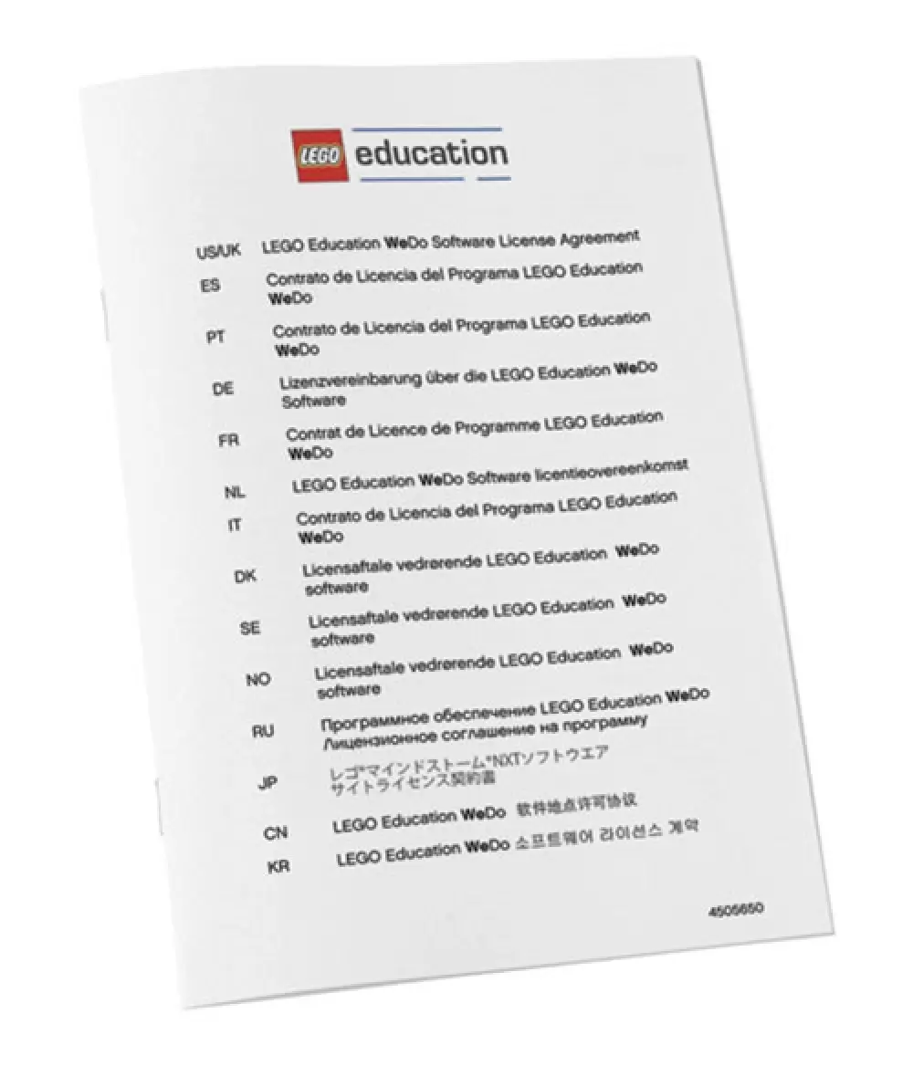 LEGO Education - Licence Multiposte Lego Education WeDo