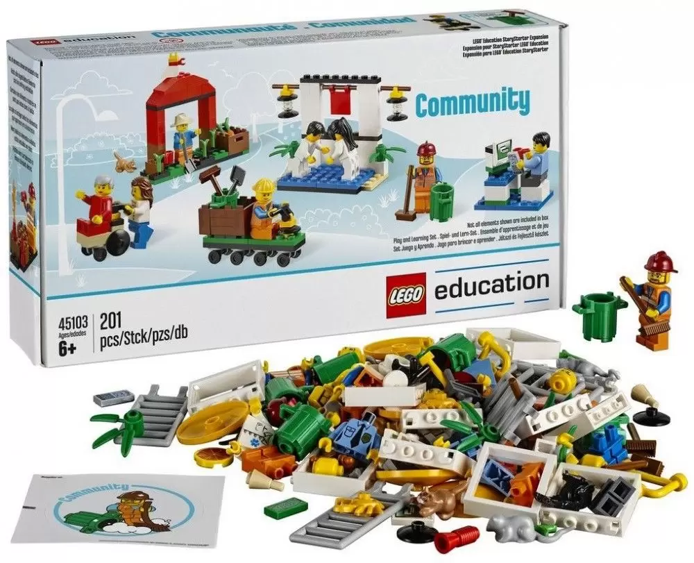 TV station appear imply StoryStarter expansion pack: Community - LEGO Education set 45103
