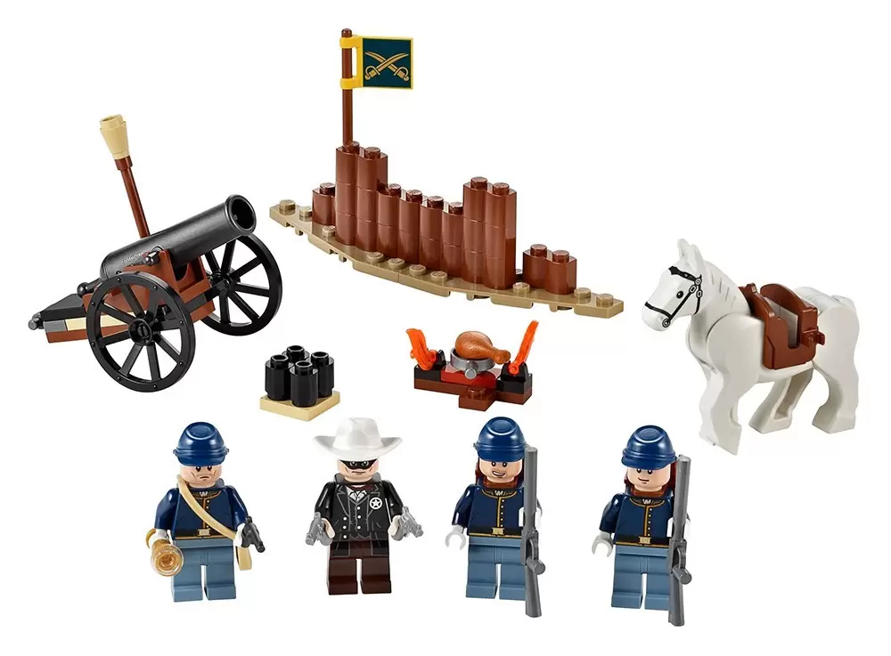 Rise lovgivning dannelse Cavalry Builder Set - LEGO Lone Ranger 79106