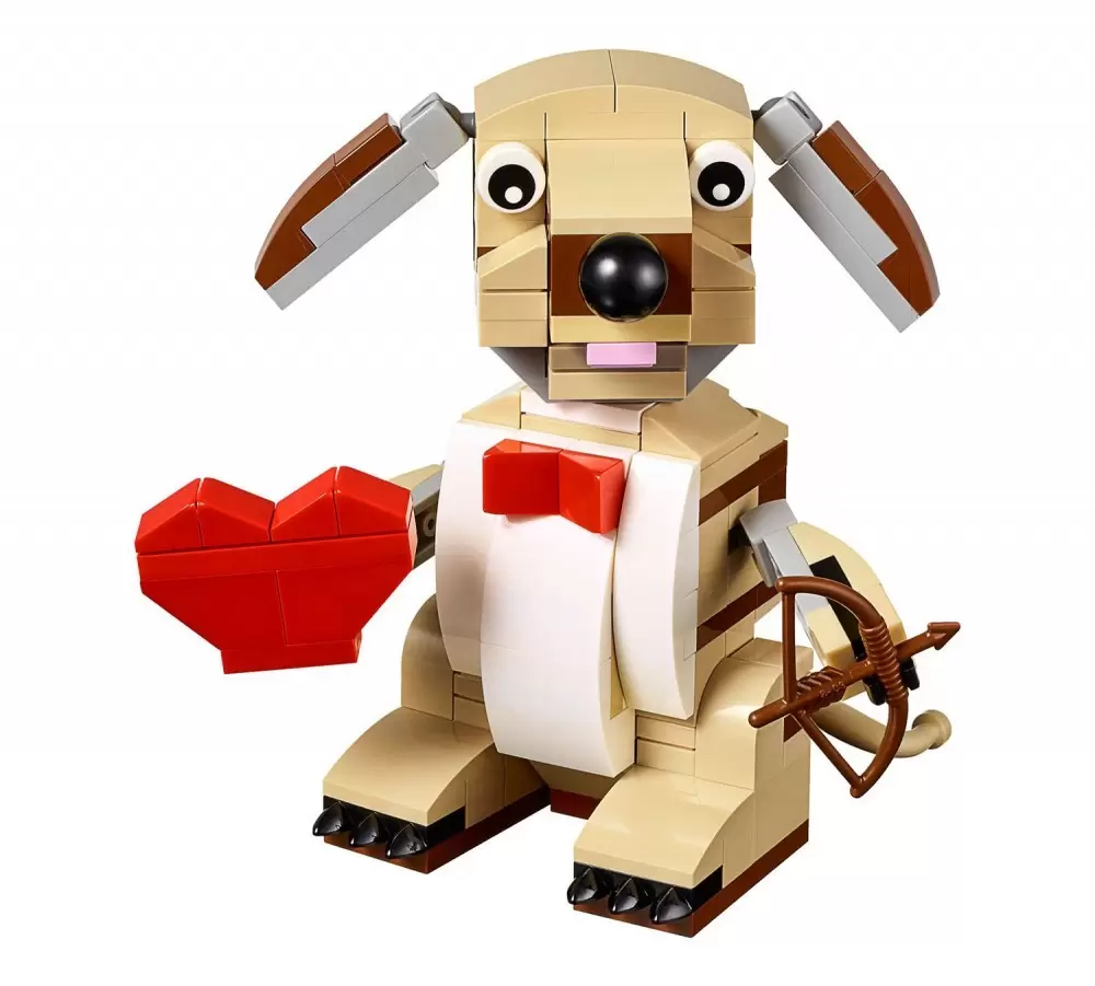 LEGO Seasonal - Valentine\'s Cupid Dog