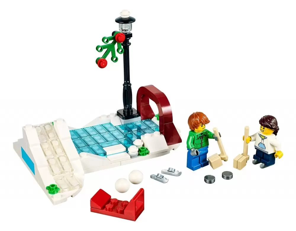 LEGO Seasonal - Winter Skating Scene