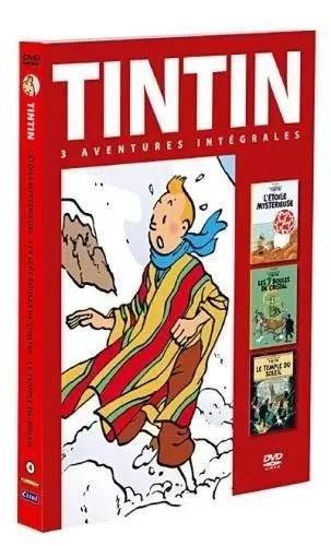 Les Aventures de Tintin - Les 7 boules de cristal + Le temple du soleil + L\'étoile mystérieuse