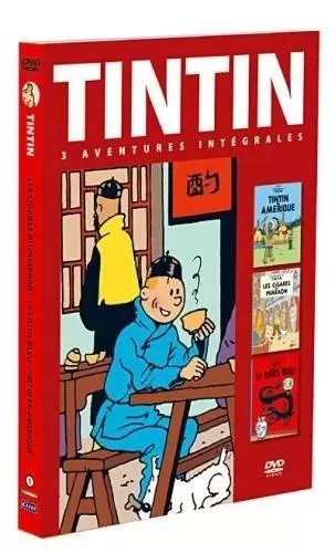 Les Aventures de Tintin - Les Cigares de Pharaon + Le Lotus Bleu + Tintin en Amérique