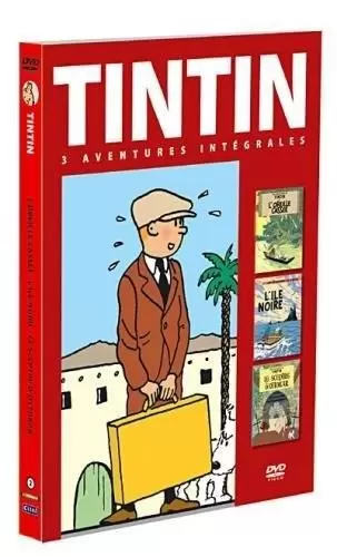 Les Aventures de Tintin - L\'ïle noire + L\'oreille cassée + Le Sceptre d\'Ottokar