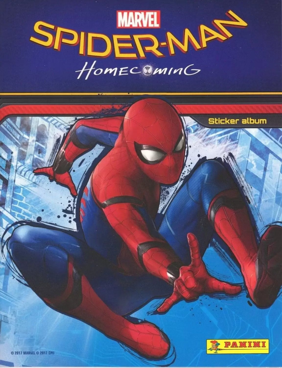 Spiderman Homecoming - Spiderman Homecoming Panini Sticker Album