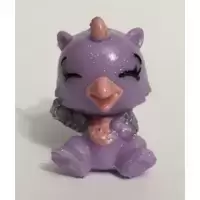 Sparkly Draggle Purple