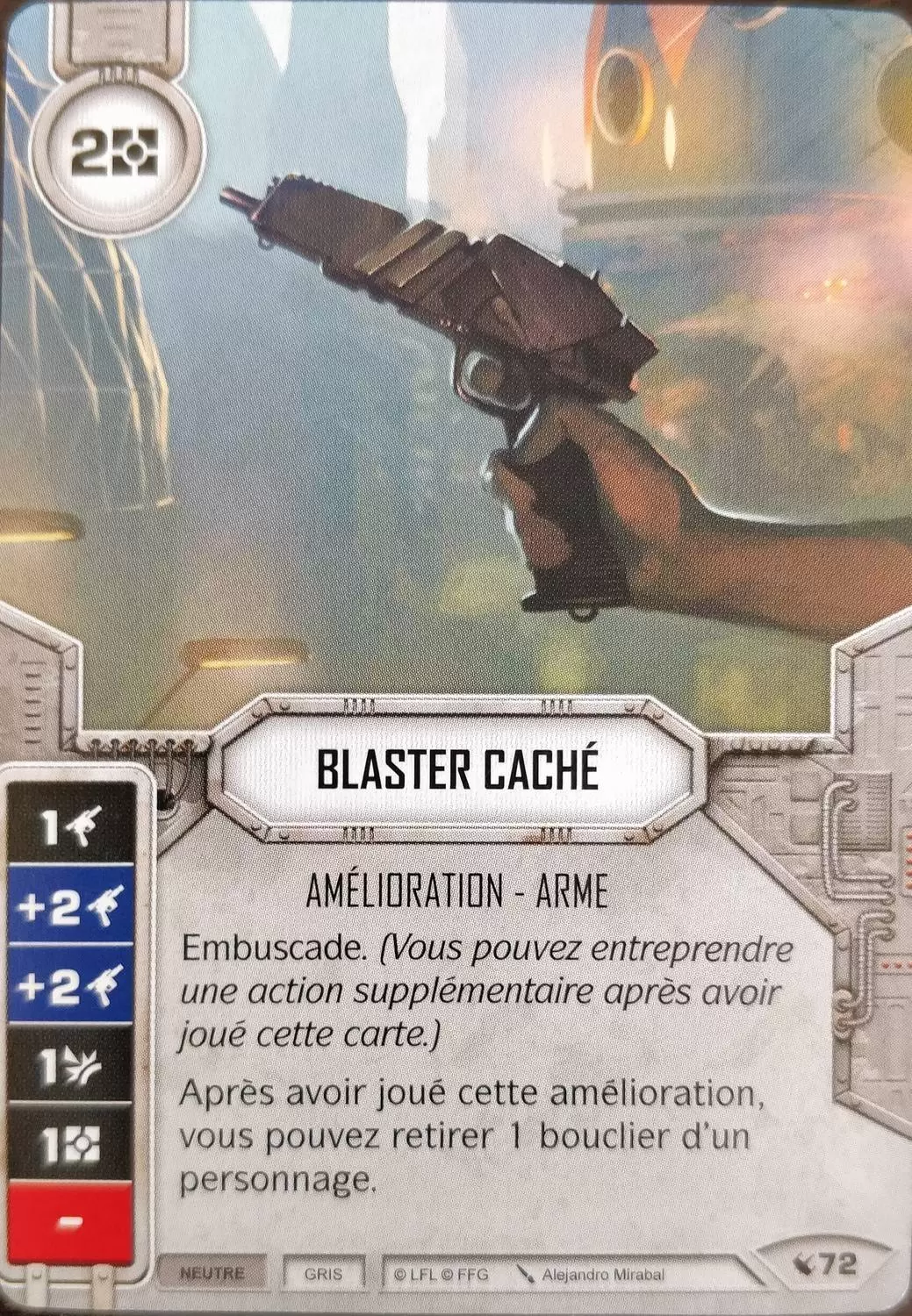Héritages - Blaster caché