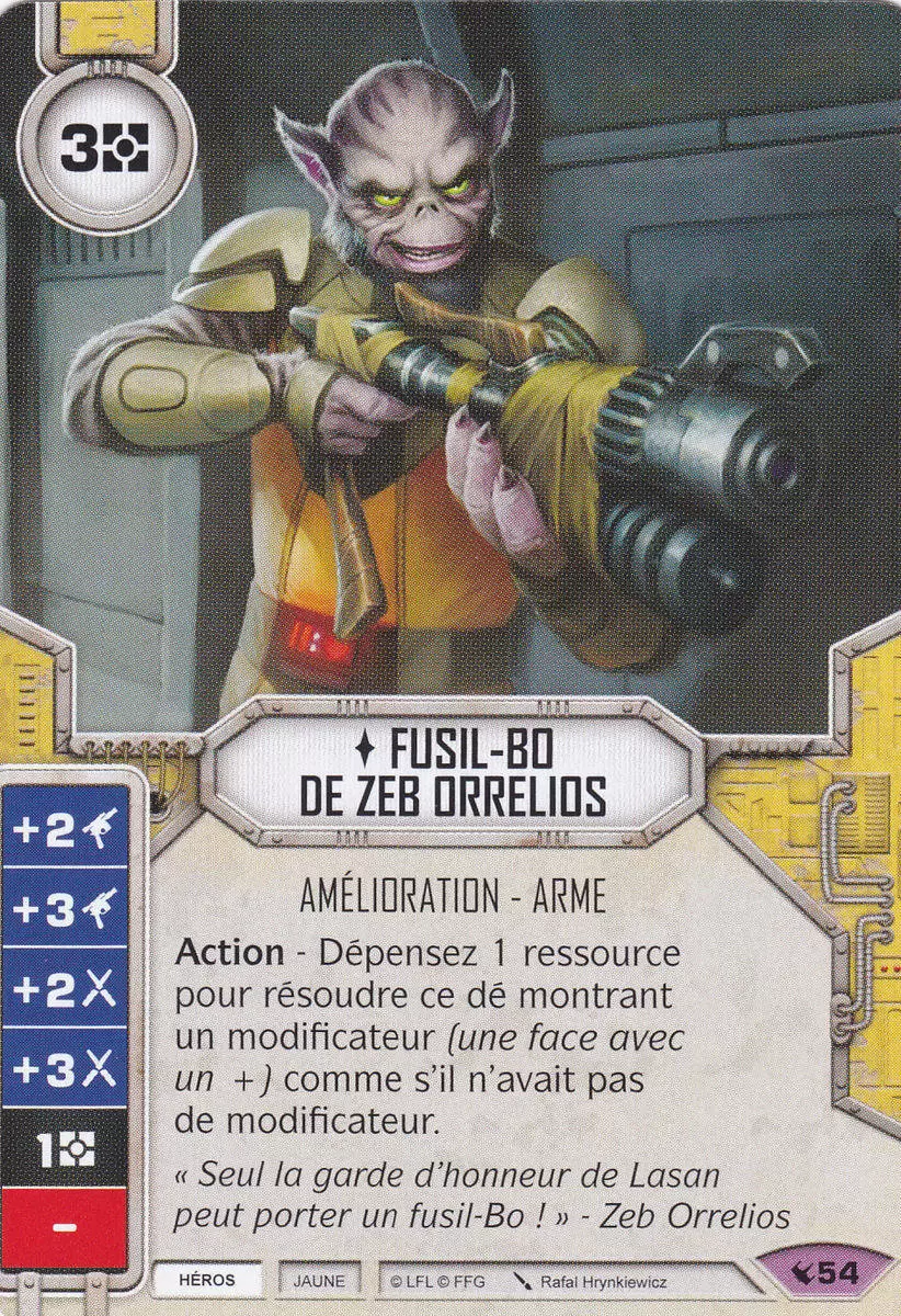 Héritages - Fusit-Bo de Zeb Orrelios