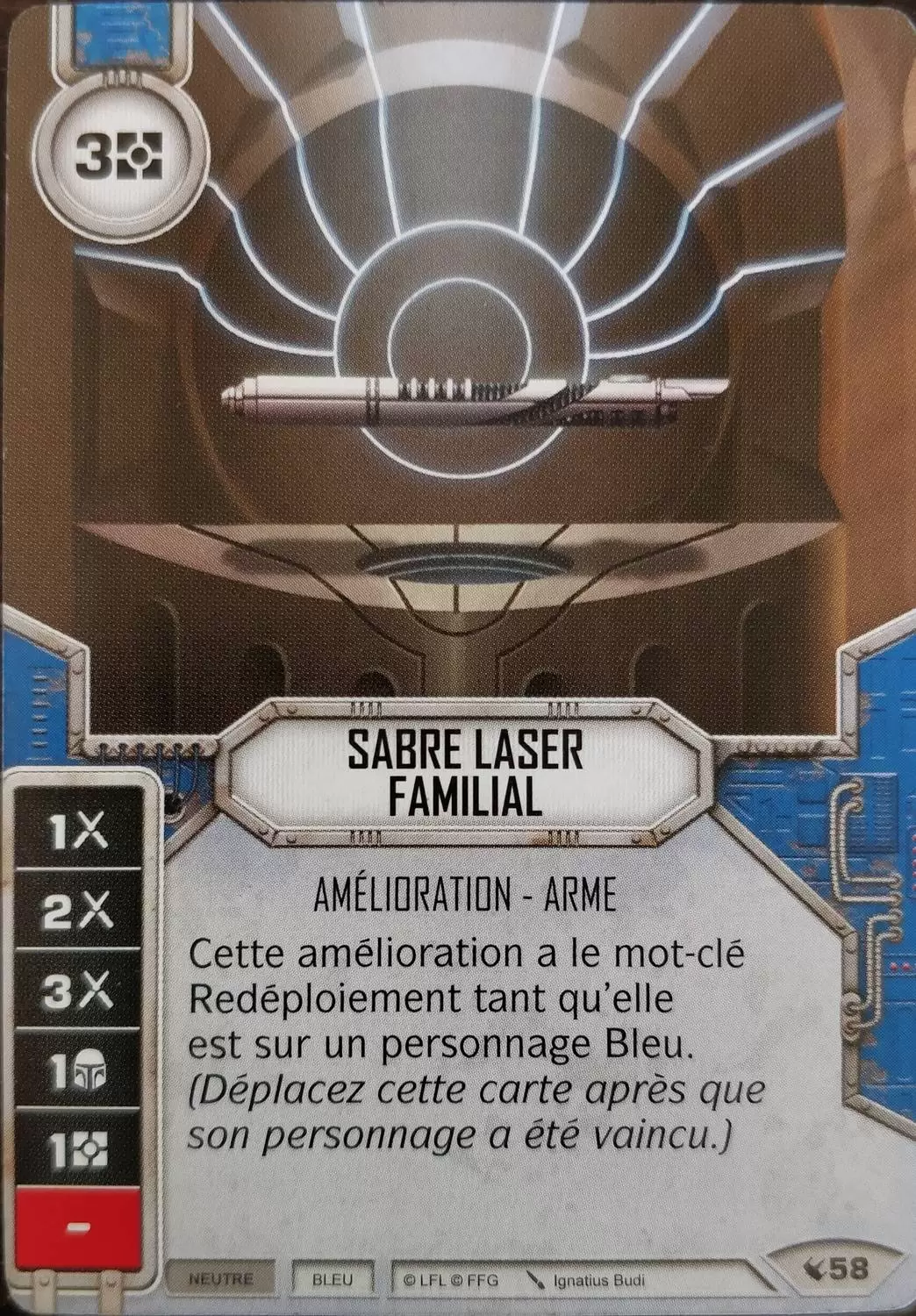 Héritages - Sabre laser familial