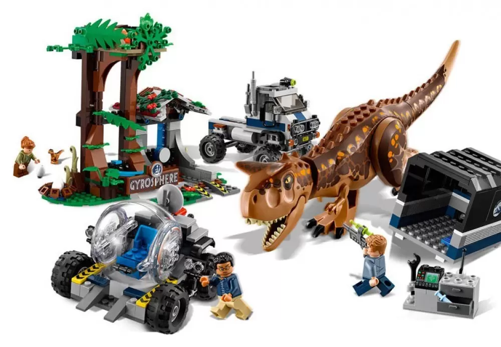 LEGO Jurassic World - Carnotaurus Gyrosphere Escape