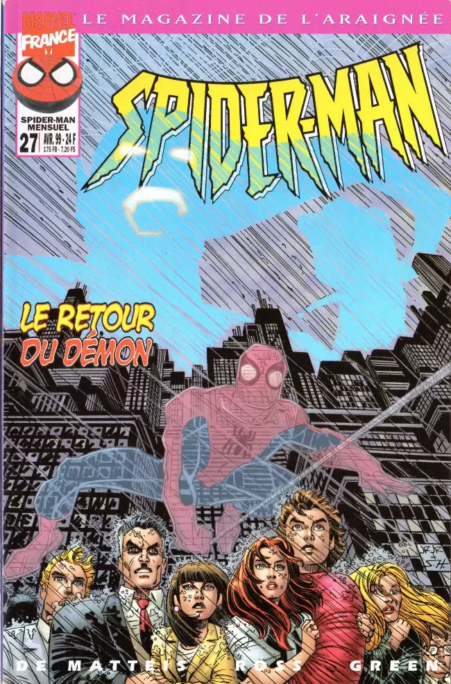 Spider-Man (Marvel France -1 ère série) - Le retour du Démon