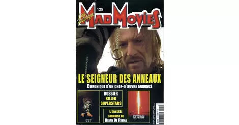 Floto Games Magazine Mad Movies N°125 Le Seigneur des Anneaux Cinéma Cut 