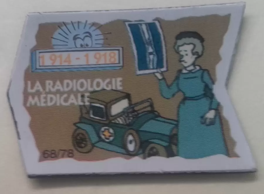 Magnets Le Gaulois - Il était une fois Les Découvreurs - La Radiologie Médicale