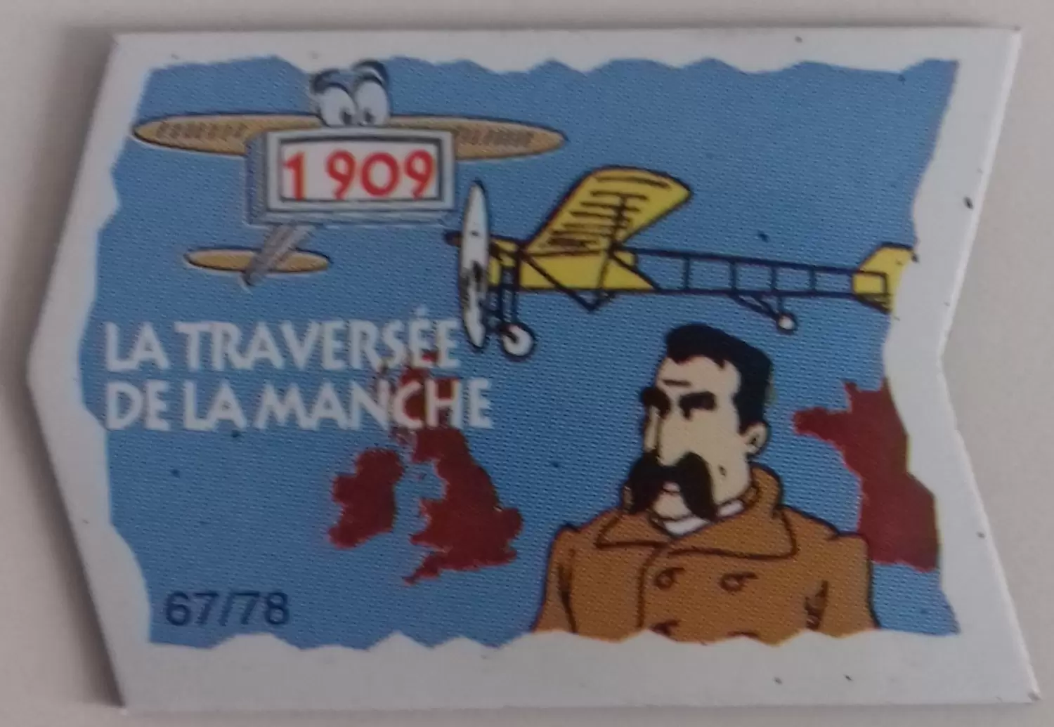 Magnets Le Gaulois - Il était une fois Les Découvreurs - La Traversée de la Manche