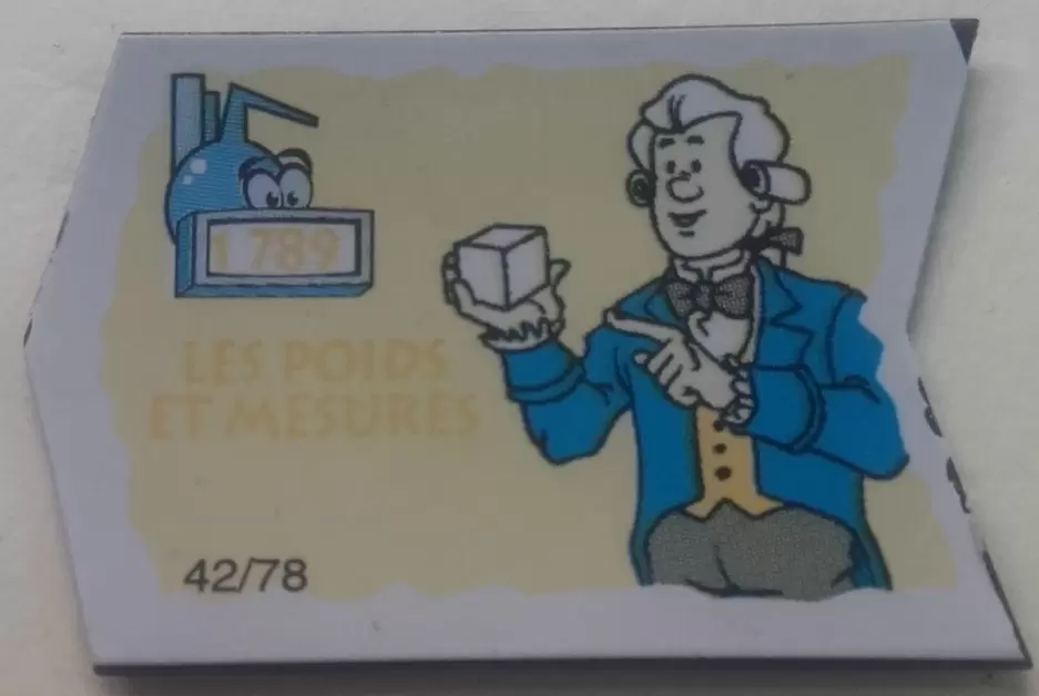 Magnets Le Gaulois - Il était une fois Les Découvreurs - Les Poids et Mesures