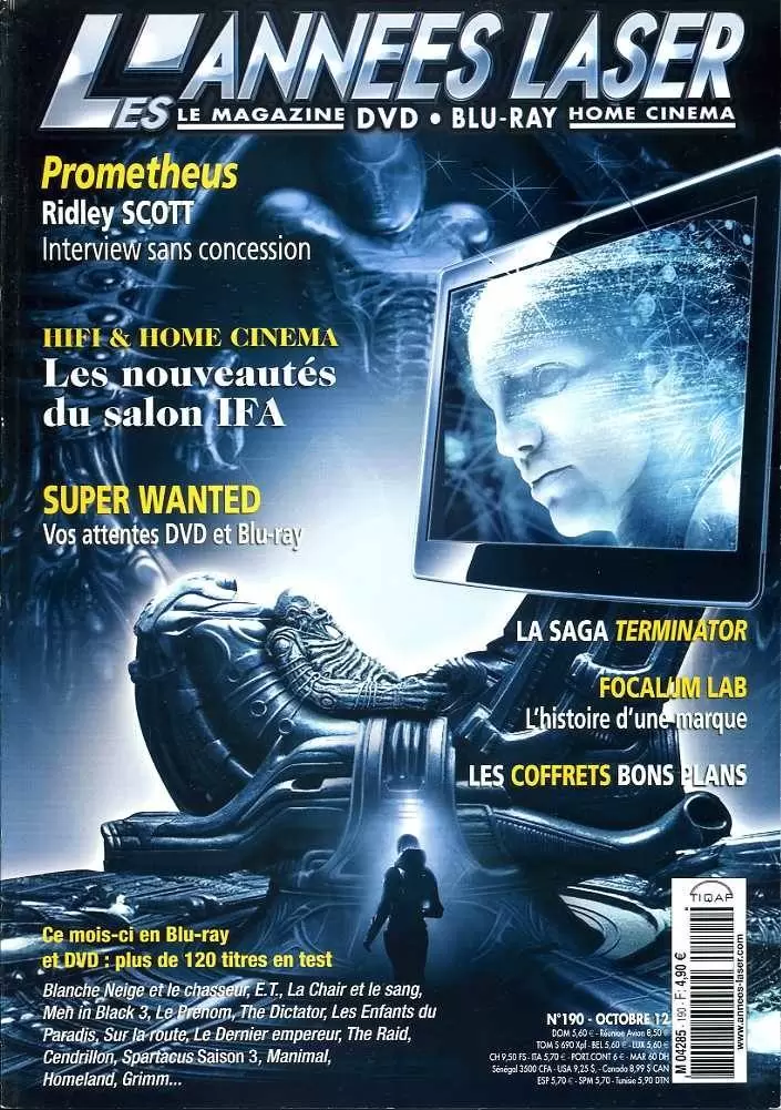 Les Années Laser - Les Années Laser n° 190  (2 couvertures)