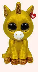 Ty Mini Boos Collectible Série 2 - Glitter Gold Figurine Mystère