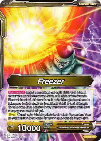Dragon Ball Super Carte Promo FR - Freezer // Mecha Freezer, frappe bionique