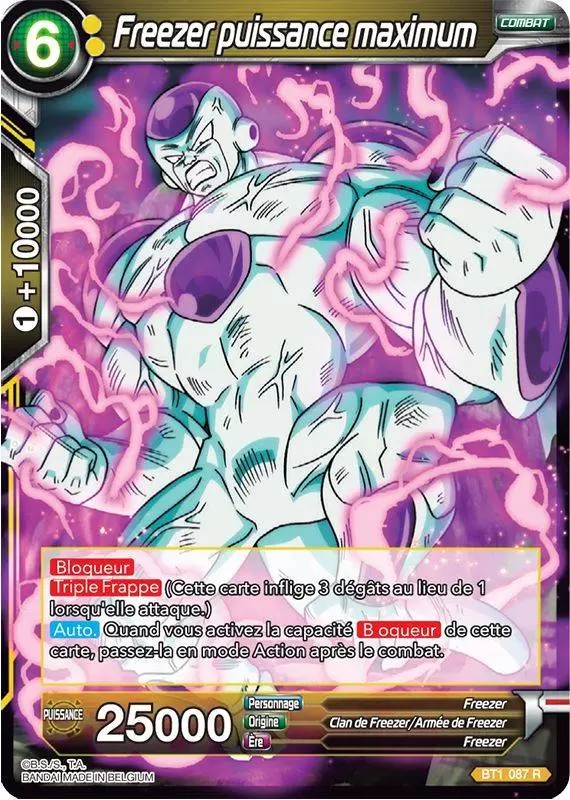 Galactic Battle [BT1] - Freezer puissance maximum