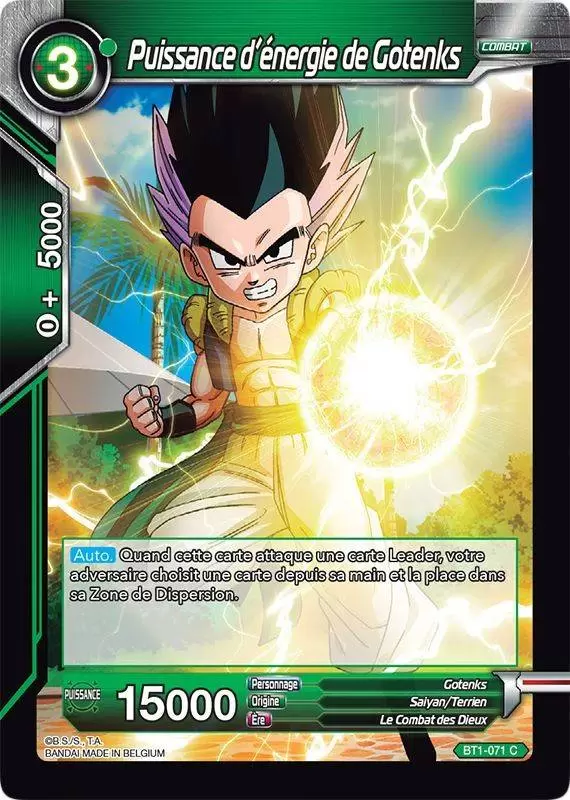 Galactic Battle [BT1] - Puissance d\'énergie de Gotenks