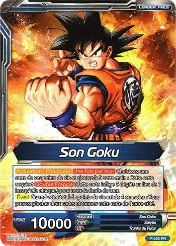 Dragon Ball Super Carte Promo FR - Son Goku // Son Goku SSB, frappe résolue