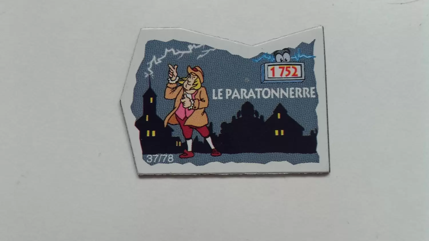 Magnets Le Gaulois - Il était une fois Les Découvreurs - Le Paratonnerre