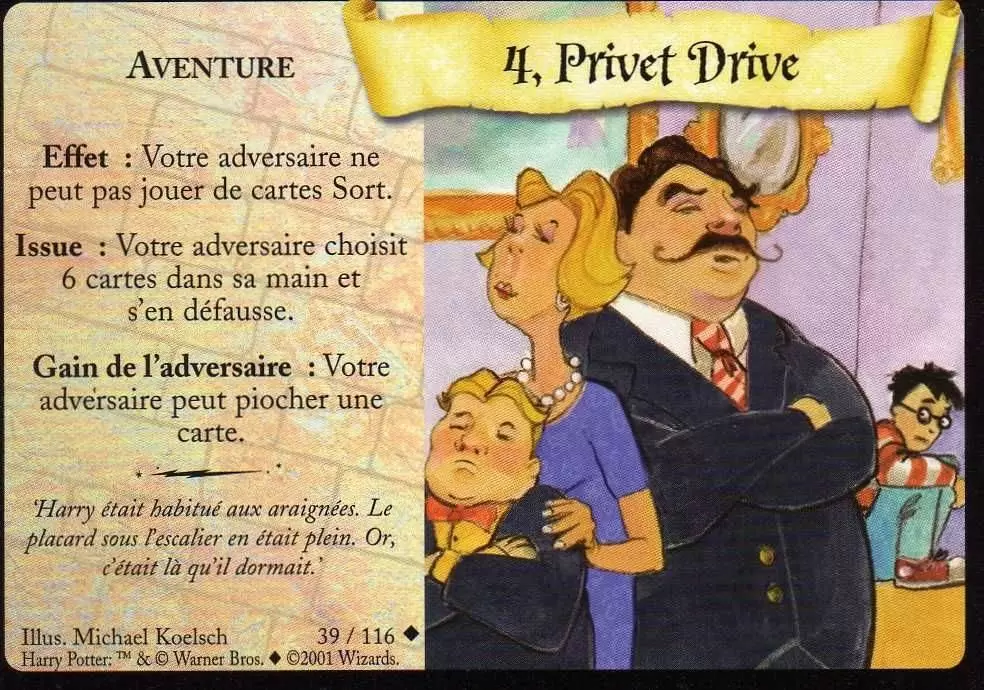 Harry Potter Trading Card Game Base Set - 4, Privet Drive
