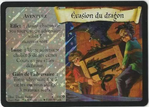 Harry Potter Trading Card Game Base Set - Évasion du dragon