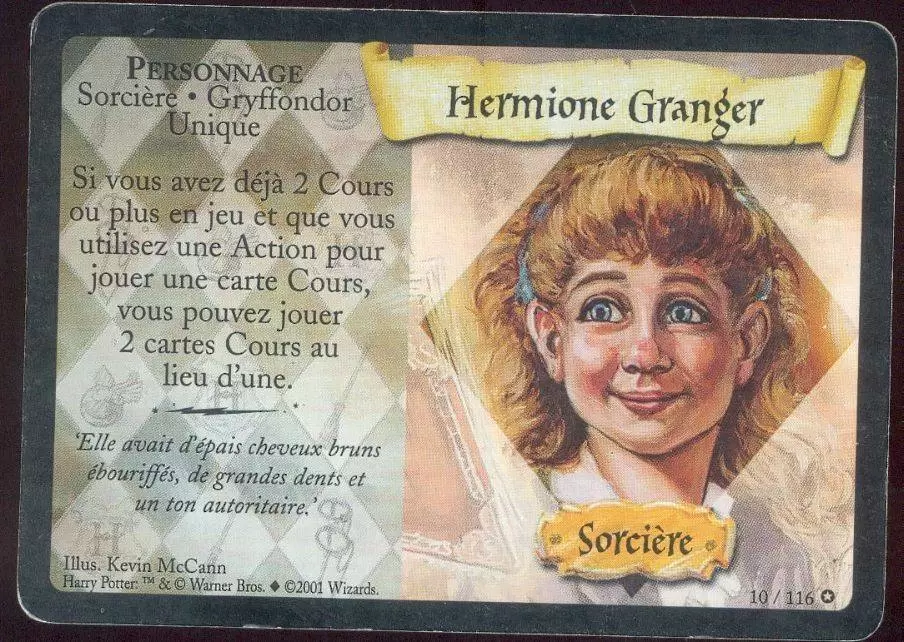 Harry Potter Trading Card Game Base Set - Hermione Granger